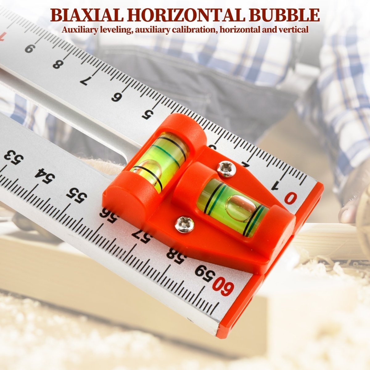 Regola di marcatura scorrevole per misure precise