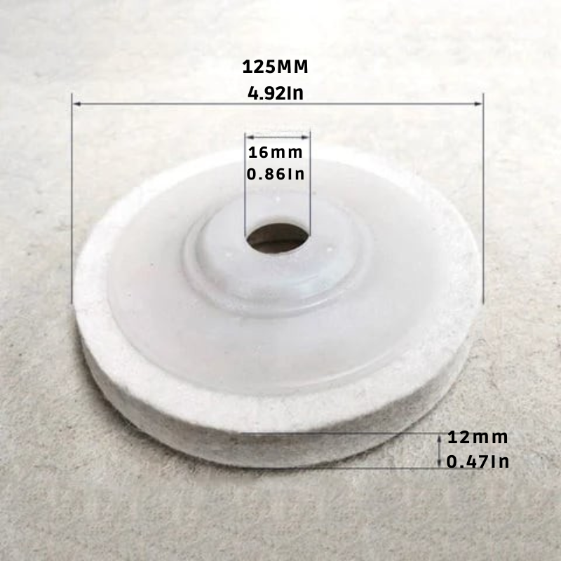 Πολυακουστικός δίσκος από μαλλί για φινίρισμα καθρέφτη (x3)