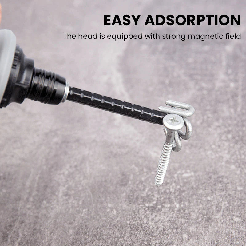 Compact and adjustable screwdriver for precise screwing