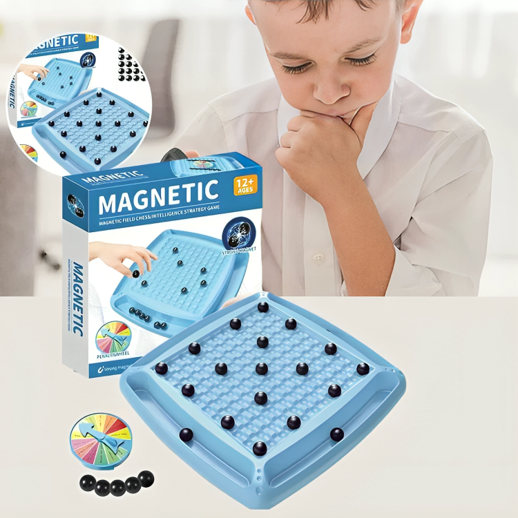 Distracție în familie cu un joc de îndemânare magnetic
