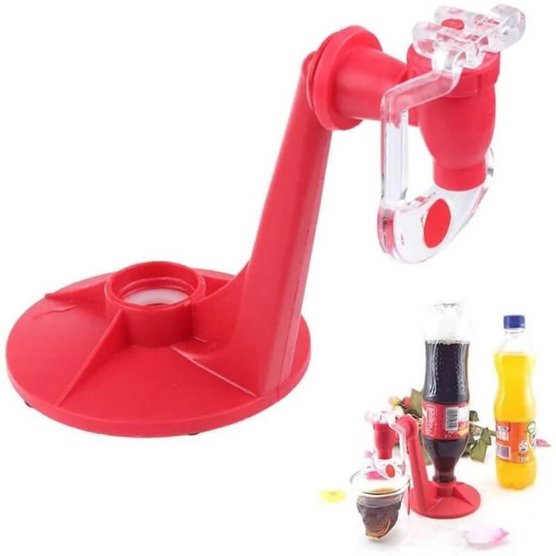 Praktický dávkovač nápojov na fľaše