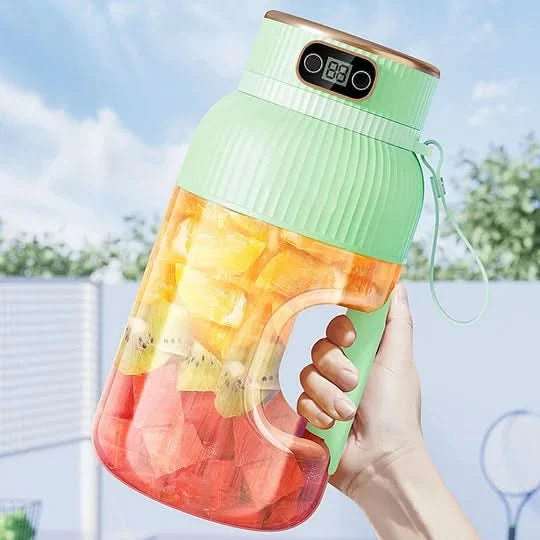 Draagbare blender voor verse sapjes, altijd en overal 