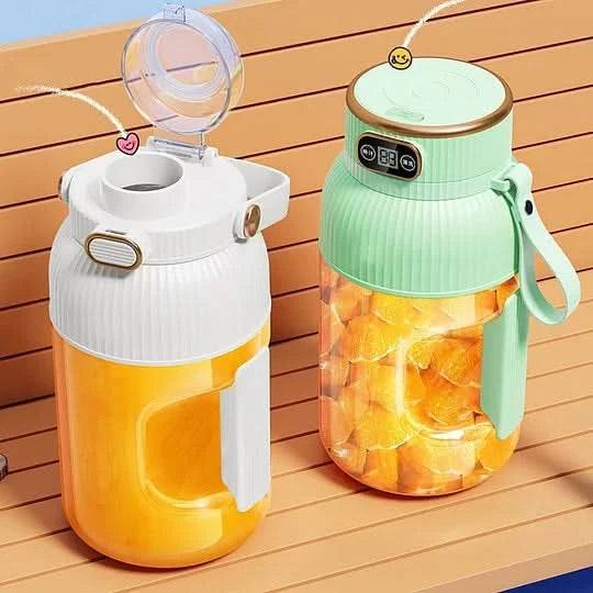 Draagbare blender voor verse sapjes, altijd en overal 