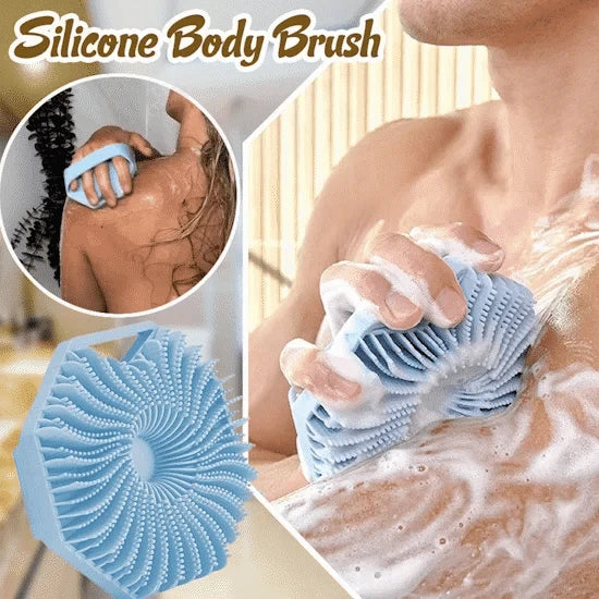 Cepillo exfoliante corporal higiénico para una piel radiante 