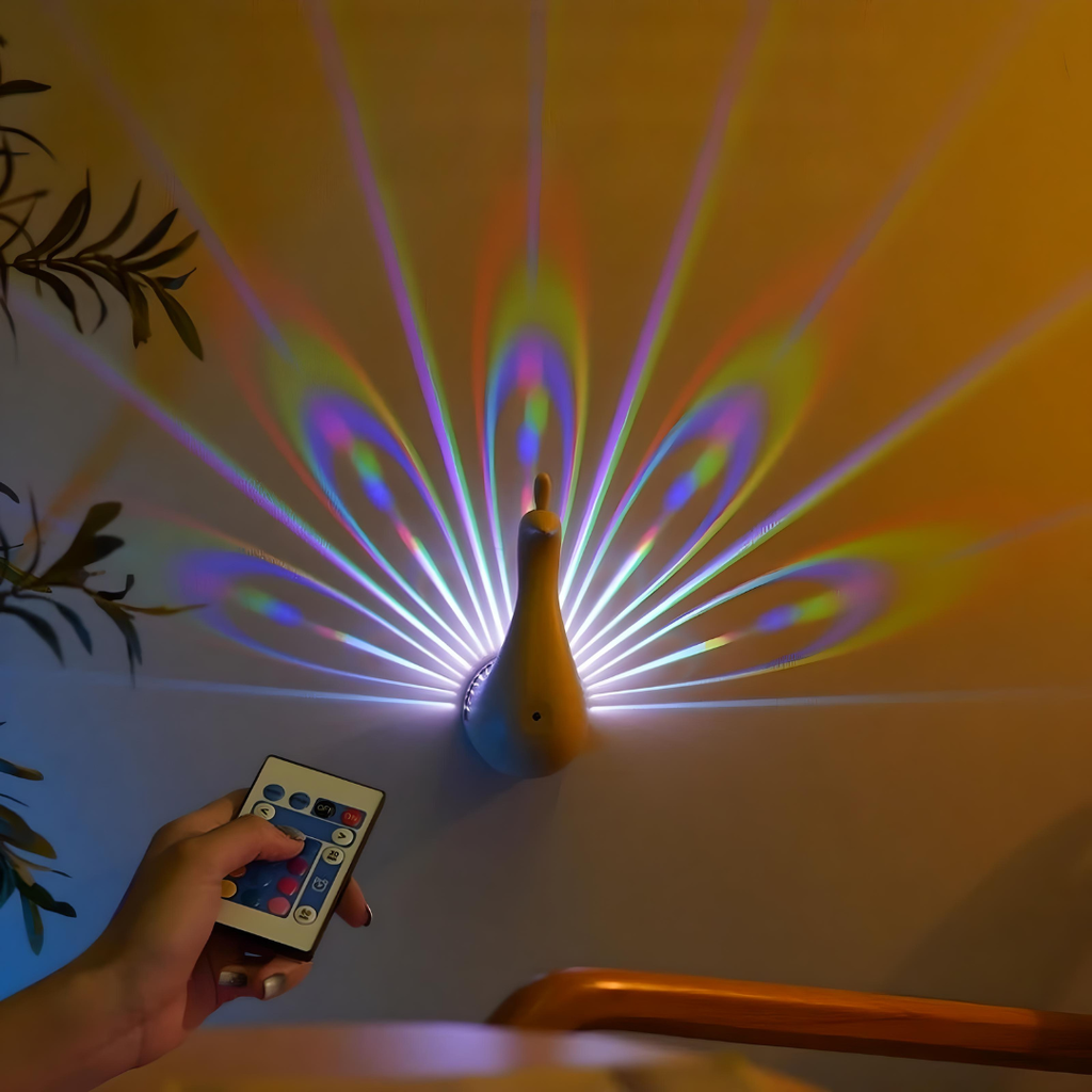 Luz de pared mágica para noches tranquilas 