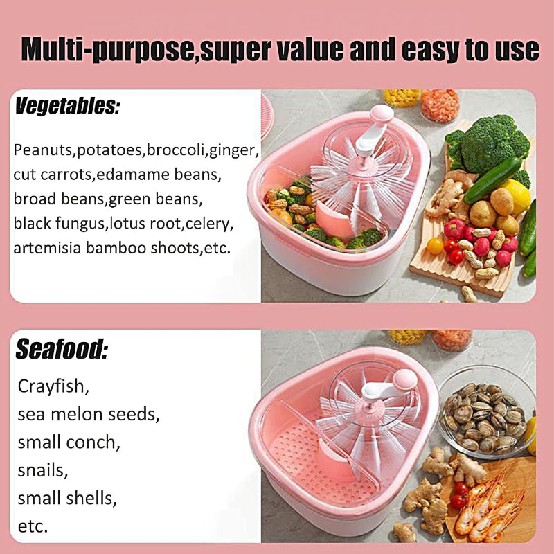 Täydellinen hedelmien puhdistus vaivatta ilman kuorimista 