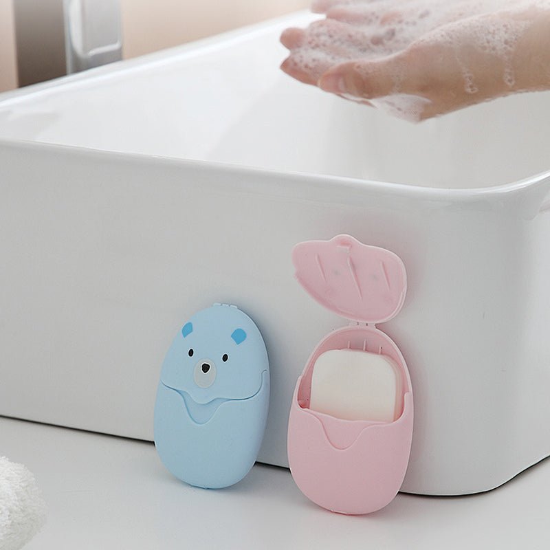 Såpeblader – Rene hender overalt, uten væske 