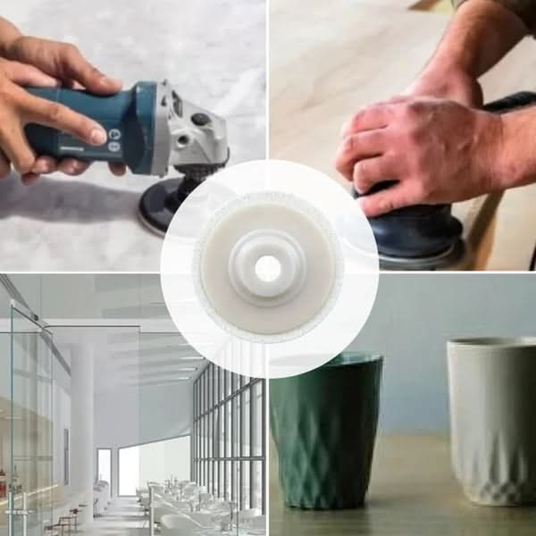 Poleringsskive i ull for speilfinish (x3) 