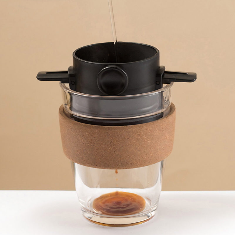 Filtre café pliable et portable – infusion sans papier