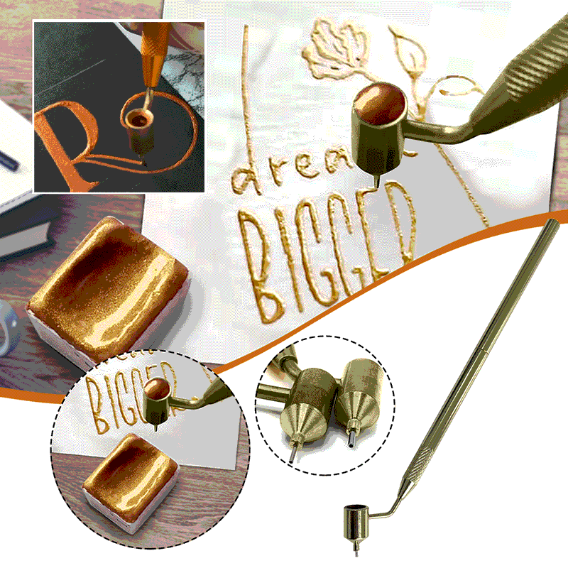 Perfect training pen for fluid calligraphy 