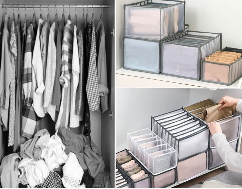 Storage box kit to organize your drawers (x3) 