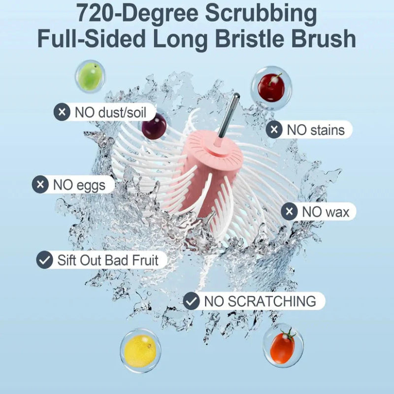 Täydellinen hedelmien puhdistus vaivatta ilman kuorimista 
