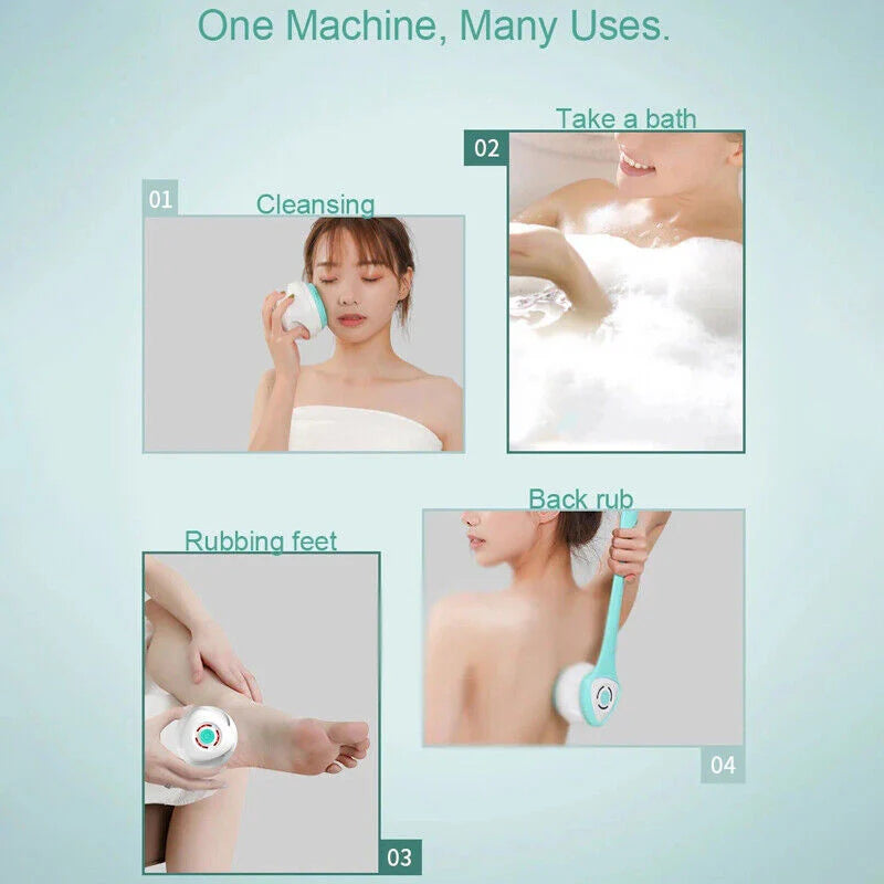 Μασάζ καθαρισμού χωρίς κόπο κάτω από το ντους 