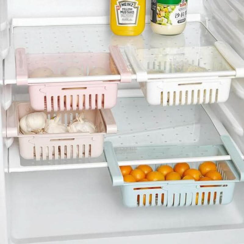 Organizador ajustable para refrigerador 
