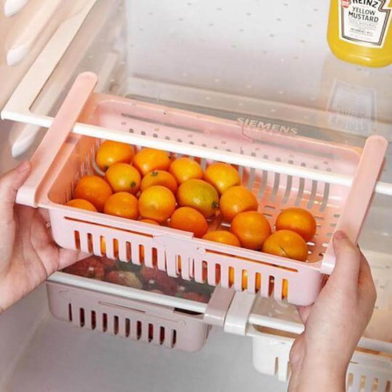 Organizador ajustable para refrigerador 