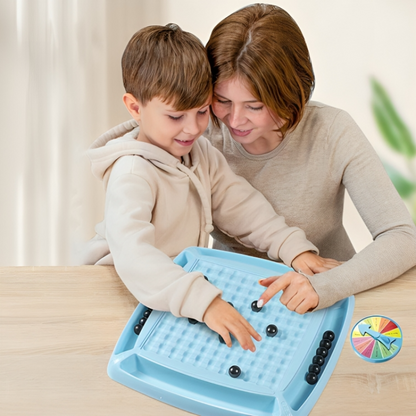 Distracție în familie cu un joc de îndemânare magnetic 