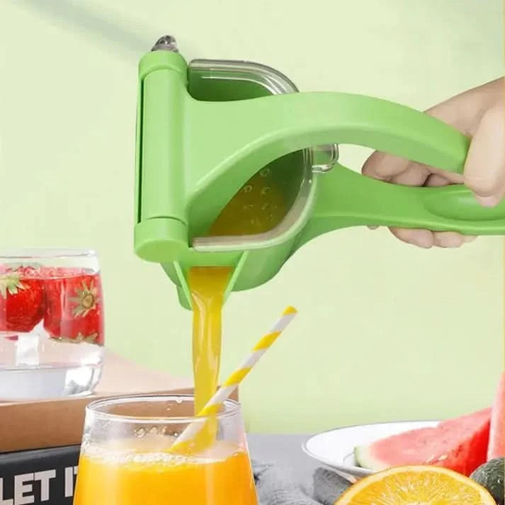En hjemmelaget fersk juice uten anstrengelse eller elektrisitet 