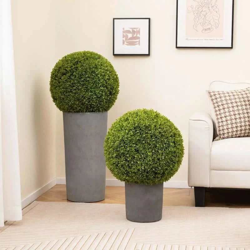 Élégance naturelle sans entretien pour vos espaces (x2)